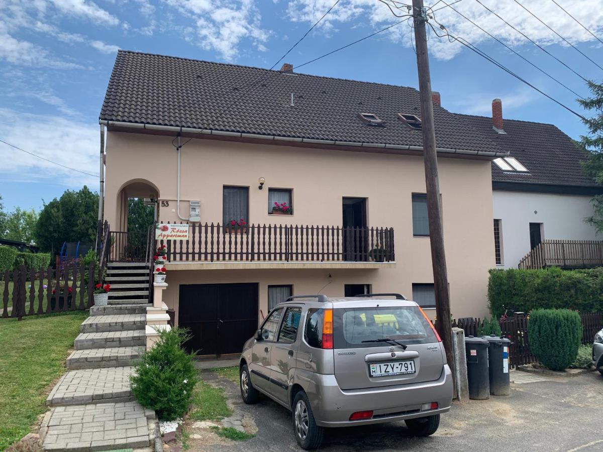 Nagcsaládos Rózsa Apartman Balatonlelle Kültér fotó